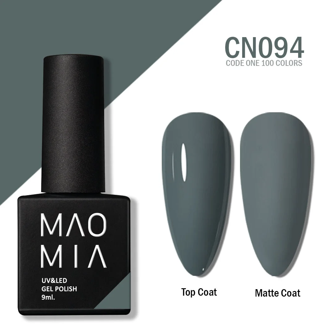 MAOMIA CODE ONE Gel Polish 100 Colors Soak Off UV/LED 9ML Professional Salon Nail Paint Semi Permanent Manicure