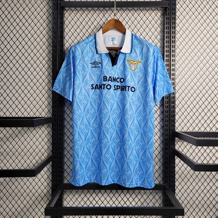 1991/92 Lazio Home Retro Jersey