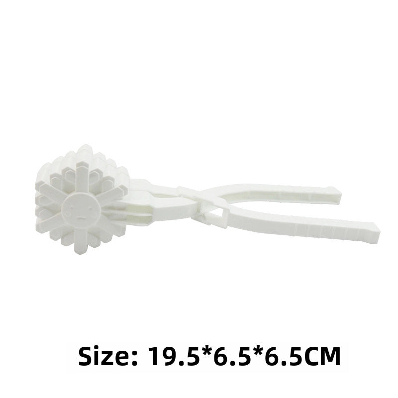 Children’s Winter Outdoor Toy Snow Clip Snowball Fight Artifact Snowflake Love Snowball Clip Play Snow Toy Sand Mold