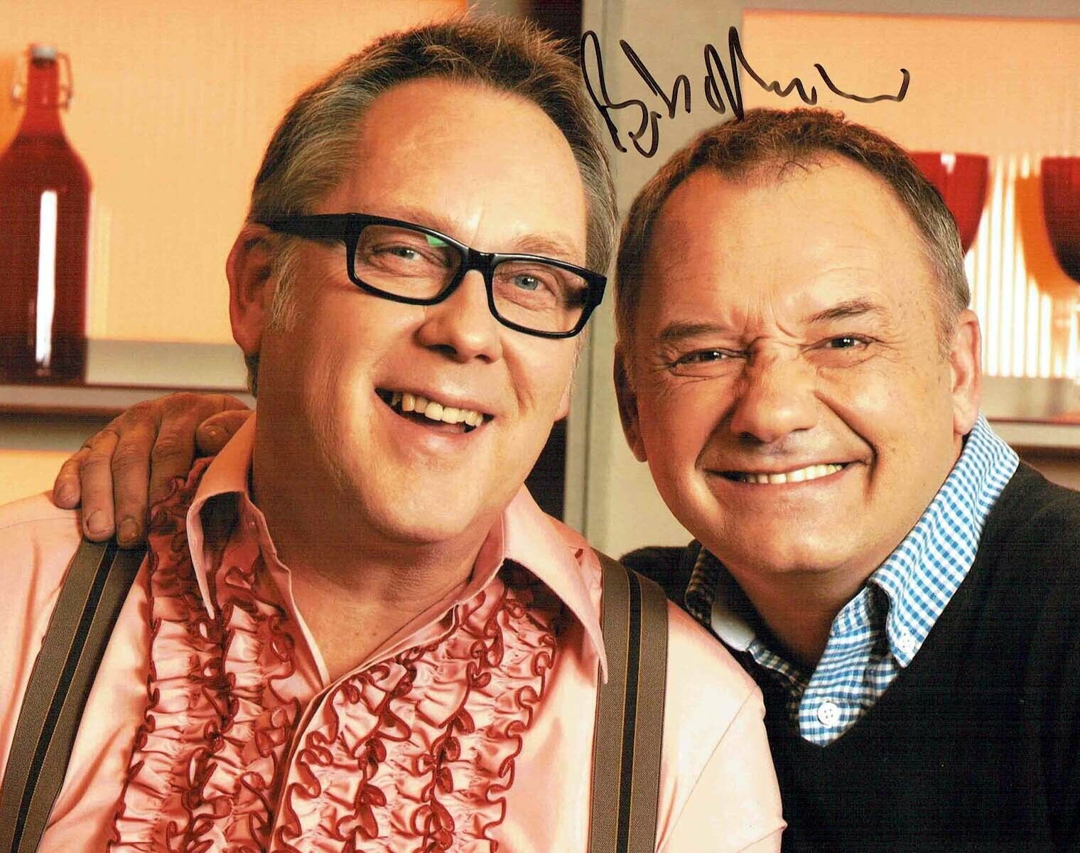 Bob MORTIMER SIGNED Autograph Photo Poster painting 6 with Vic REEVES AFTAL COA Big Night Out