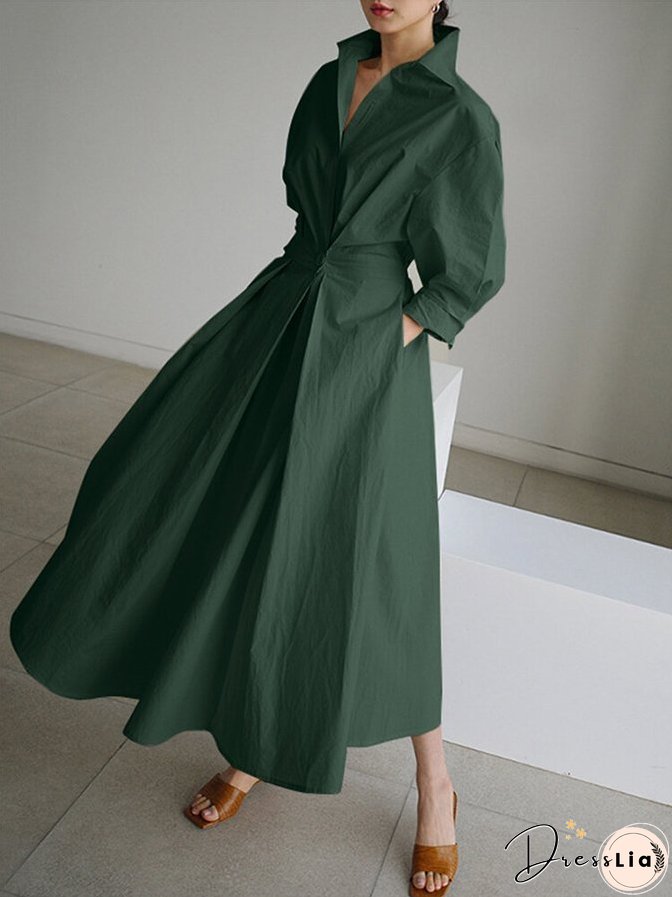 Elegant and Casual winter Dress