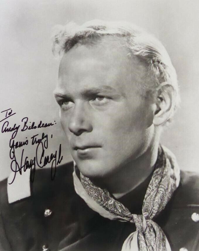 HARRY CAREY JR Signed Photo Poster paintinggraph - Film & TV Actor - Preprint