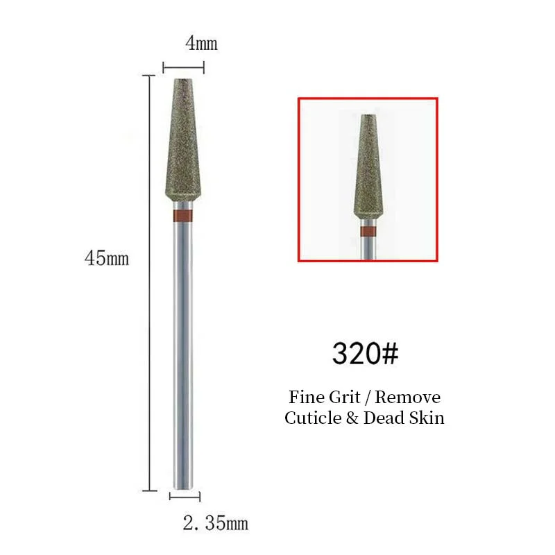 Tungsten steel Milling Nail Drill Bit  Machine Carbide Nail Drill Bits Ceramic Carbide Milling Cutters For Nail Drill-Nail Inspo