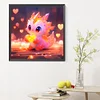 Diamond Painting-DIY Full Round Drill Love Dragon