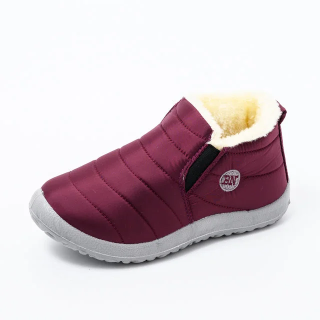 Orthopedic Shoes Women Fur Waterproof Winter Boots