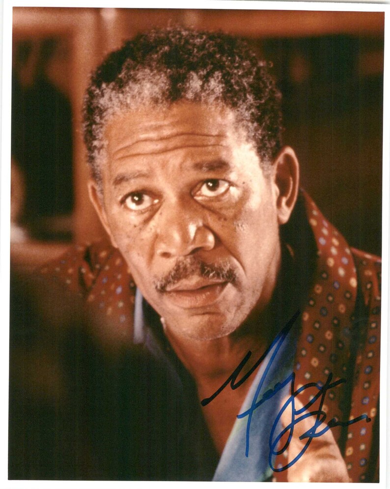 Morgan man Signed Autographed Glossy 8x10 Photo Poster painting - COA Matching Holograms