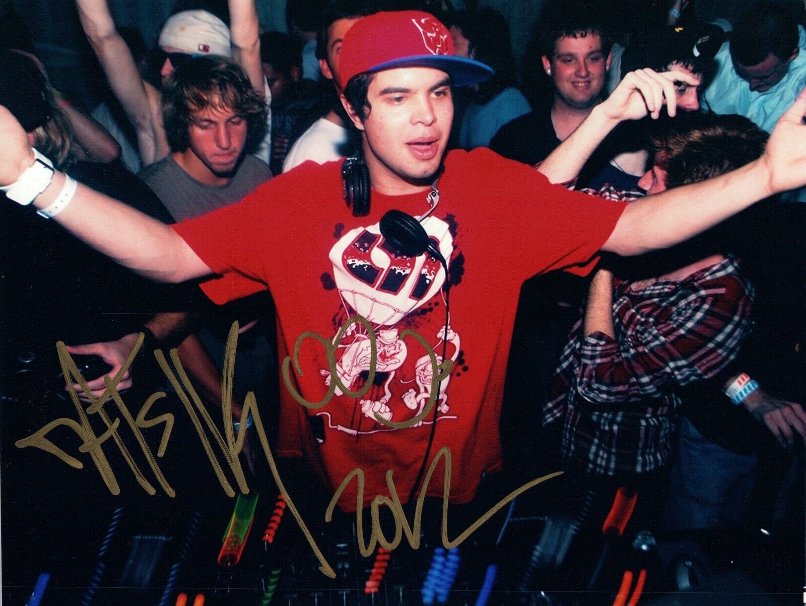 DATSIK Signed Autographed 8x10 Photo Poster painting Troy Bettles EMD DJ COA VD