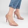 100mm Heels Red Bottoms Classic Party Daily Wedding Pumps Patent Stilettos Shoes