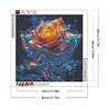 Diamond Painting -DIY Round Drill Shiny Rose(40x40cm)
