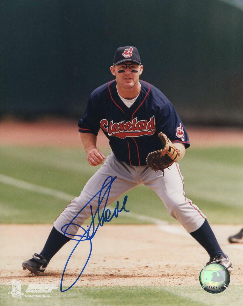 JIM THOME SIGNED AUTOGRAPH 8X10 Photo Poster painting - CLEVELAND INDIANS LEGEND, BASEBALL HOF