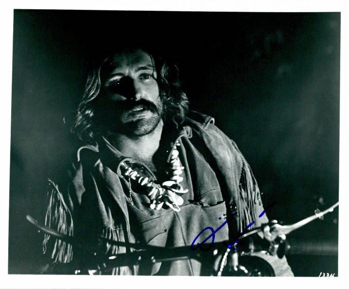 Dennis Hopper signed 8x10 Photo Poster painting COA Easy Rider