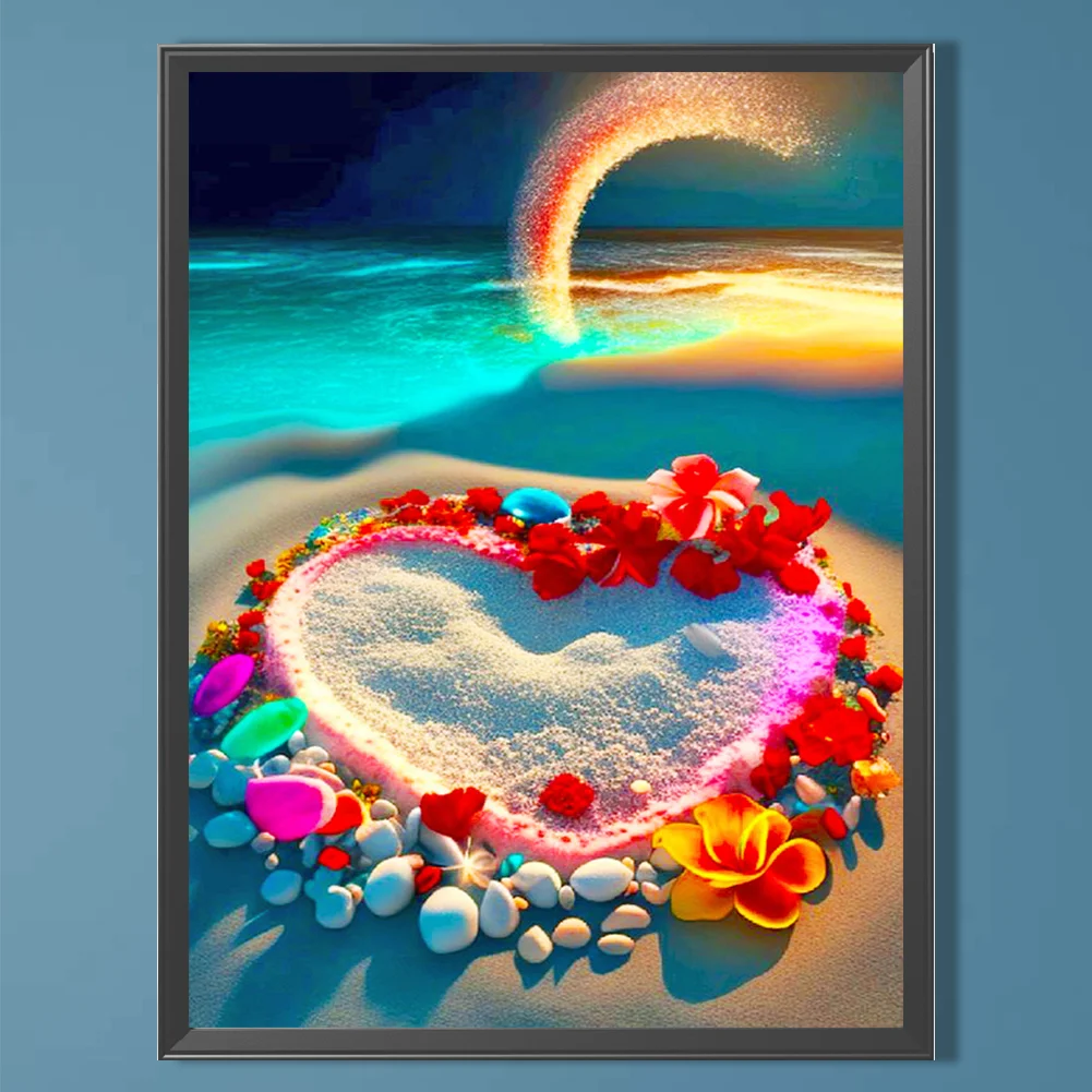 Diamond Painting - Full Round Drill - Romantic Seaside(Canvas|40*60cm)