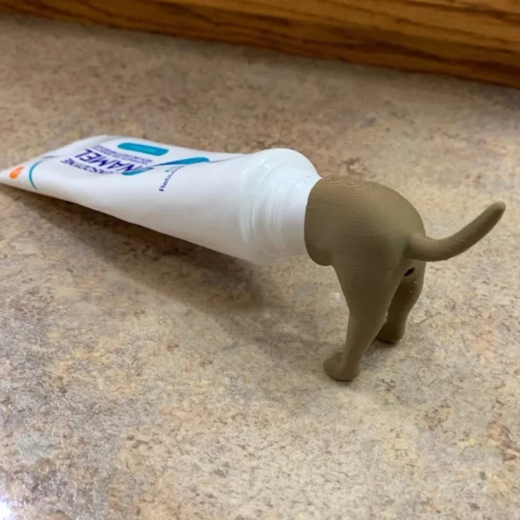 🐶 Pooping Dog Butt Toothpaste Topper | Funny Gift（Buy 1 Free 1）