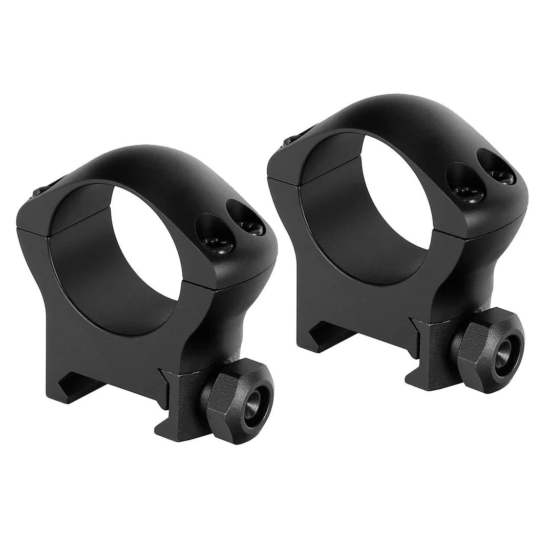 ohhunt® 25.4mm Picatinny Scope Rings Black 7075-T6 Three-stage Hard Anodized