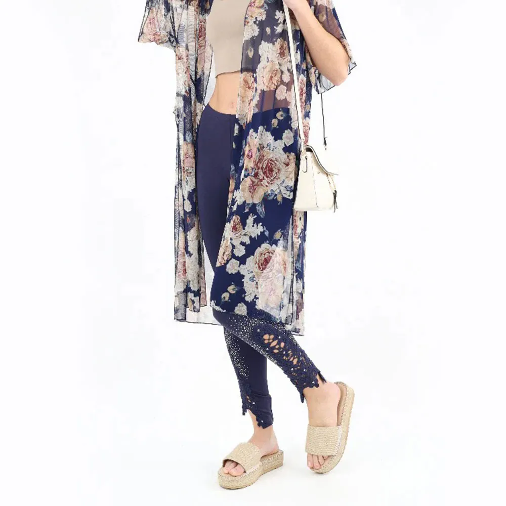 Round Toe Platform Slip On Nude Raffia Mules Sandals for Women