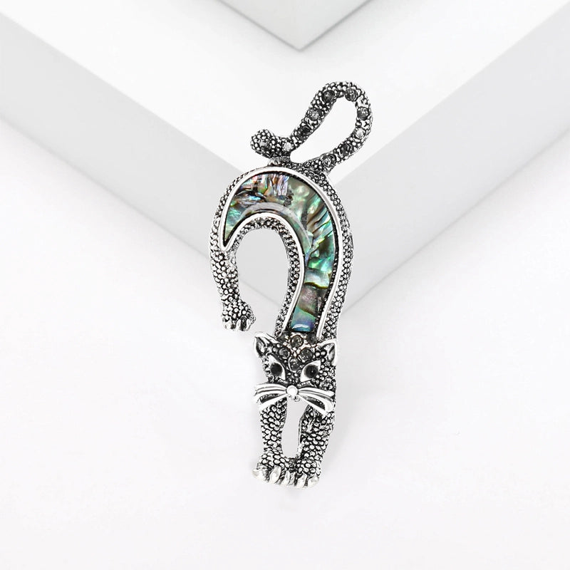 Cute Classic Style Pin Cat Alloy Women's Brooches