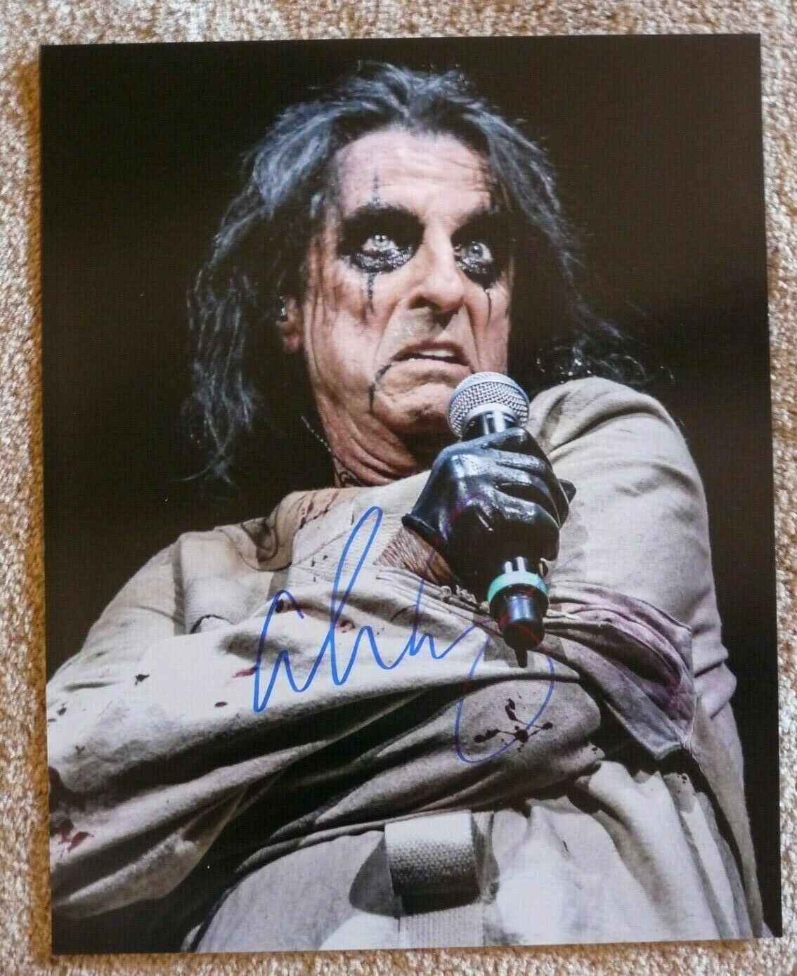 Alice Cooper Signed Autographed 16x20 HUGE Photo Poster painting #9 Nightmare BAS Certified G2