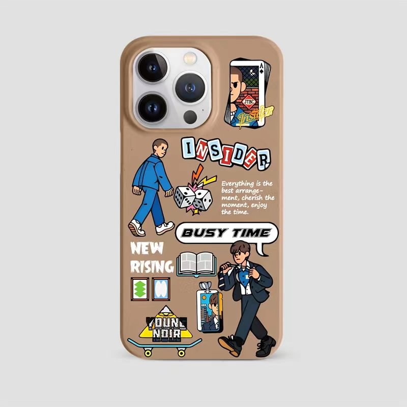 New Rising Illustration Phone Case