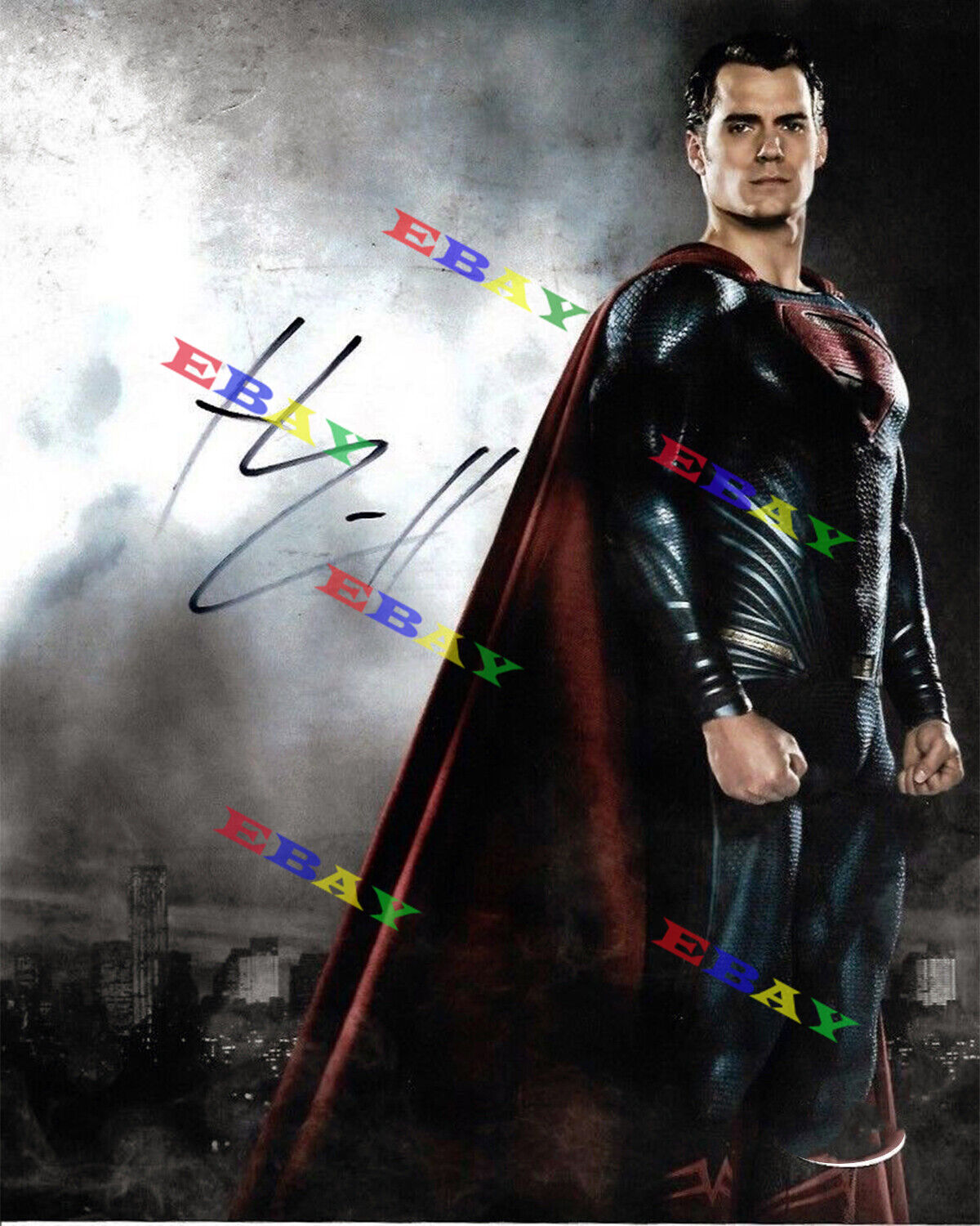 Henry Cavill Batman v Superman Autographed Signed 8x10 Photo Poster painting Reprint