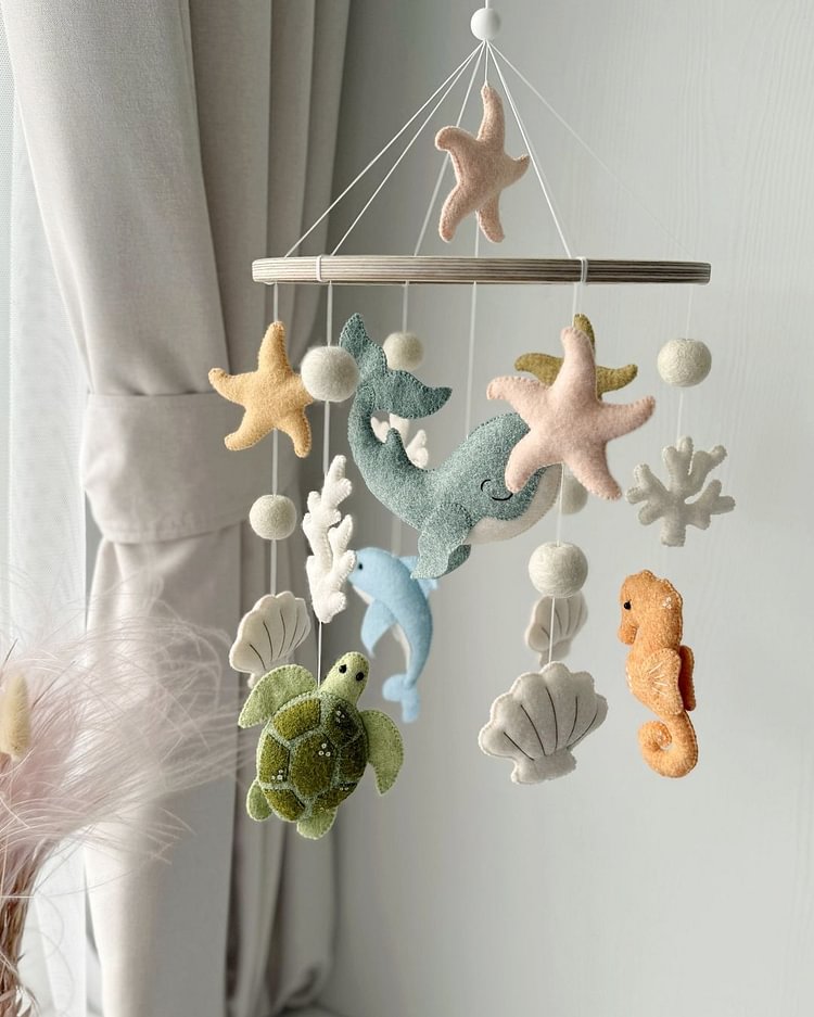 Meet! Sea Mobil Sewing Templates&Instructions
