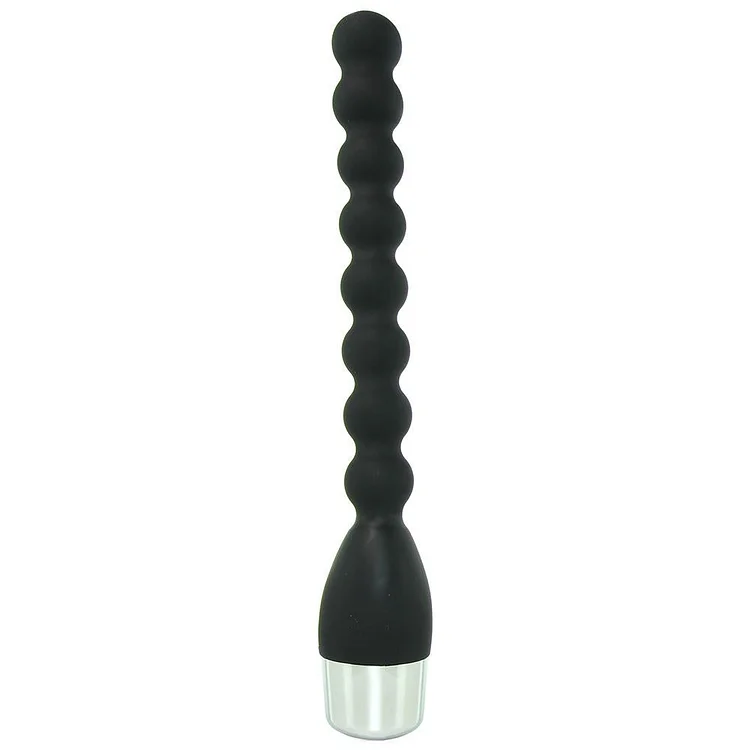 pornhint Pornhint Bendie Silicone Beaded Power Probe in Black