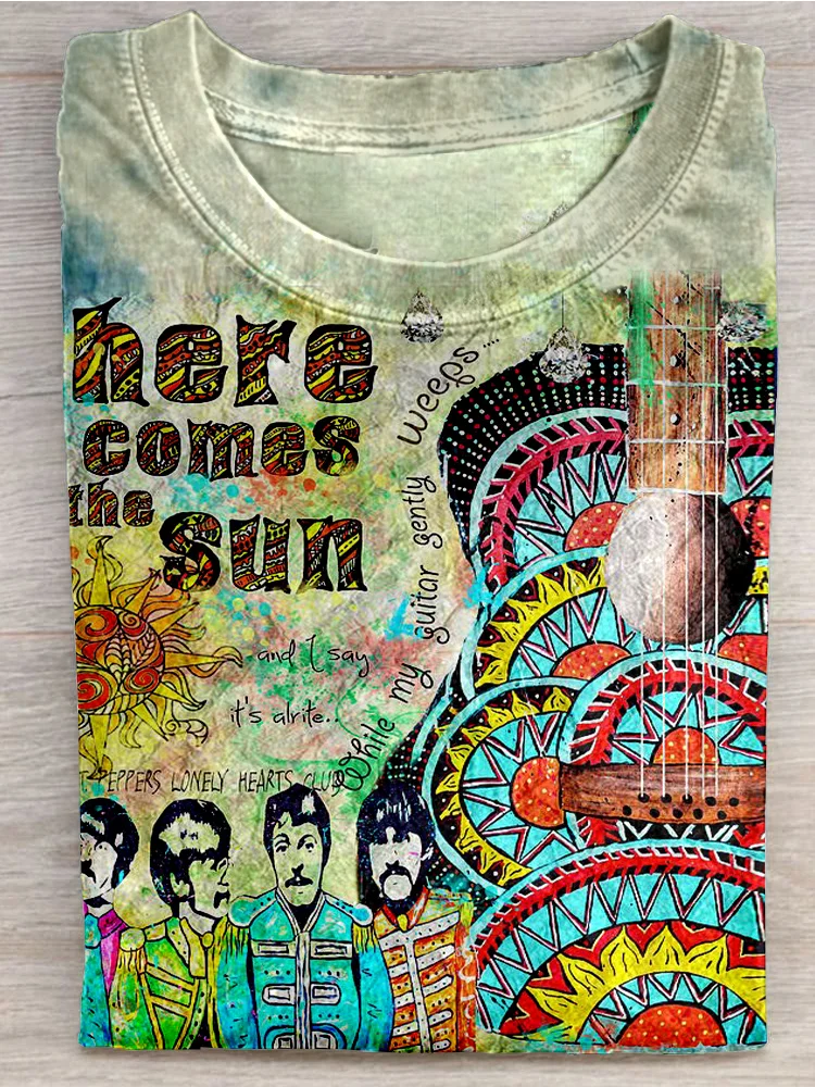 Teecade Teecade The Beatles T-shirt