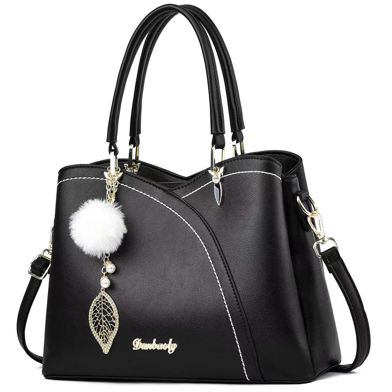 Mature Women Fashion Handbag Elegant Shoulder Bag