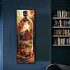 (30*90cm)House Scenery Glass Bottle - Full Round Drill Diamond Painting