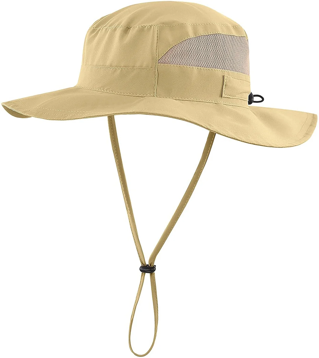 Womens Summer Mesh Boonie Sun Hat Wide Brim UV Protection Fishing Hat