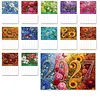 2027 New DIY Diamond Painting Flower Wall Calendar Kit 12-Month Flip Calendar Design Home Decor