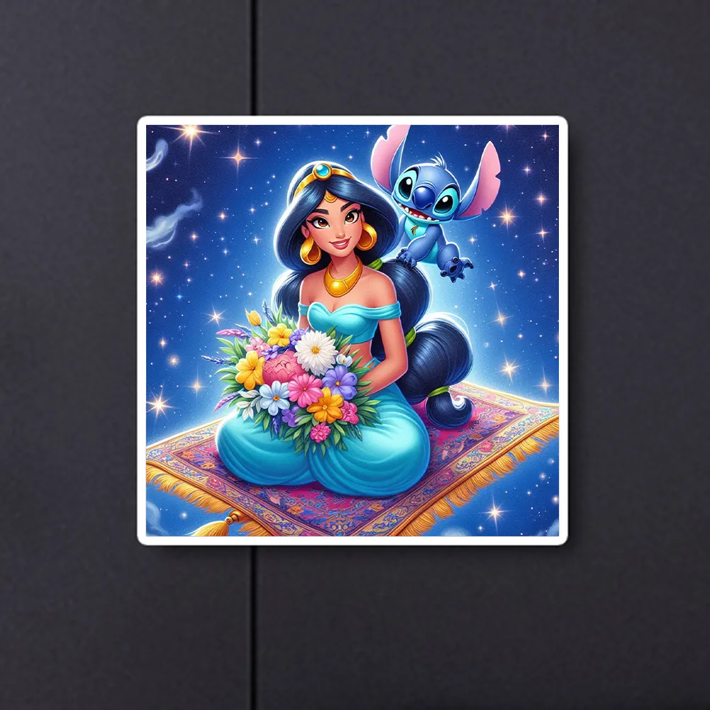 Diamond Painting - Full Round Drill - Princess Jasmine Stitch(Canvas|40*40cm)