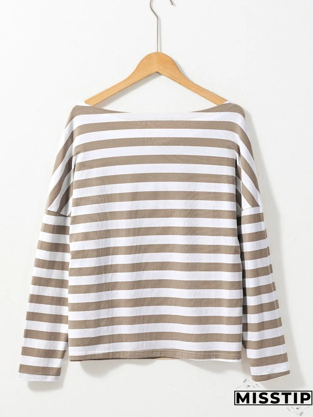 Short Sleeve Mock Neck T-Shirt with Side Slits