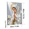 (Pre-Framed)Virgin Mary-Special Shape Diamond Painting Kit(30x40cm)
