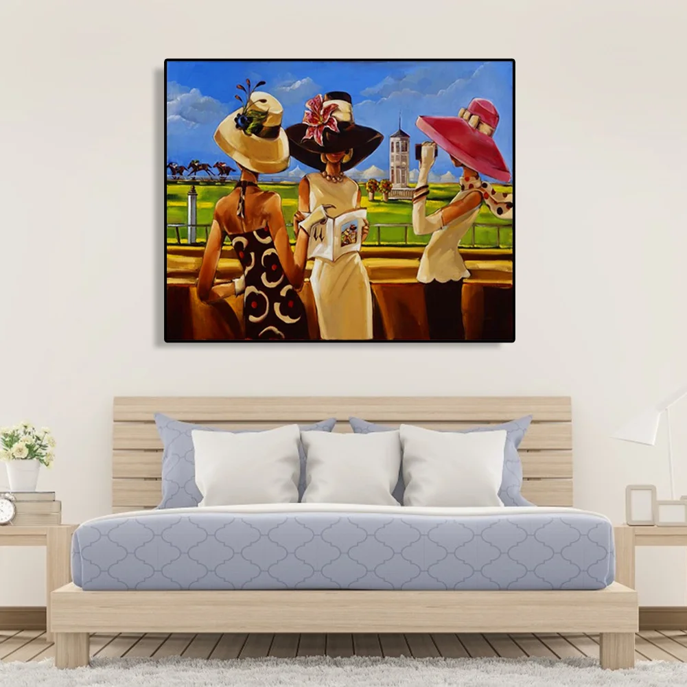 Gossip Women - Paint By Number(50*40cm)