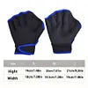 Unisex Swimming Training Gloves Neoprene Finger Webbed Gloves for Adult Exercise