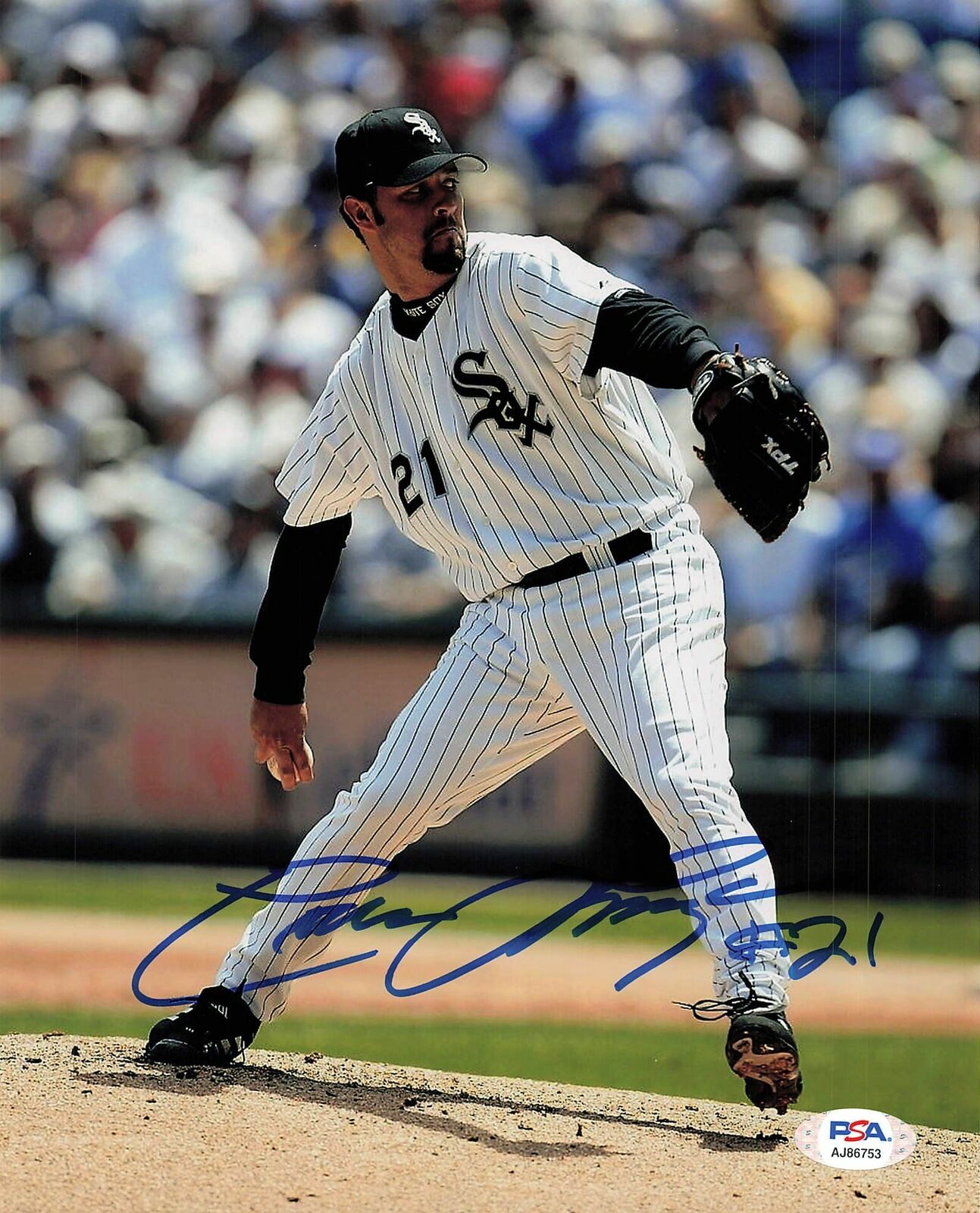 ESTEBAN LOAIZA signed 8x10 Photo Poster painting Chicago White Sox PSA/DNA Autographed