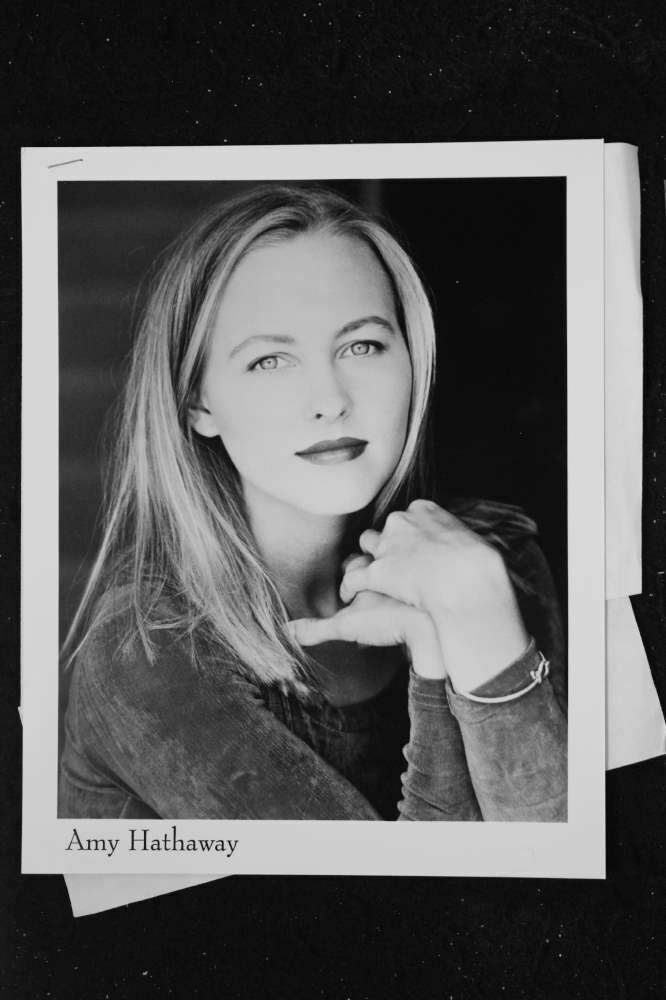 Amy Hathaway - 8x10 Headshot Photo Poster painting w/ Resume - MY TWO DADS