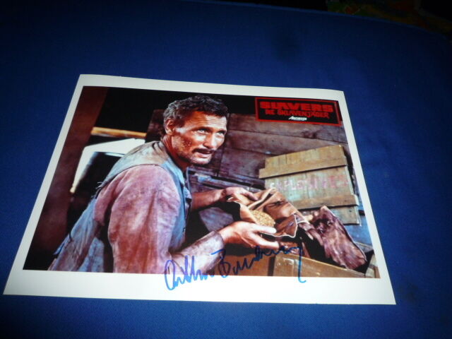 ARTHUR BRAUSS signed autograph 8x10 In Person SLAVERS