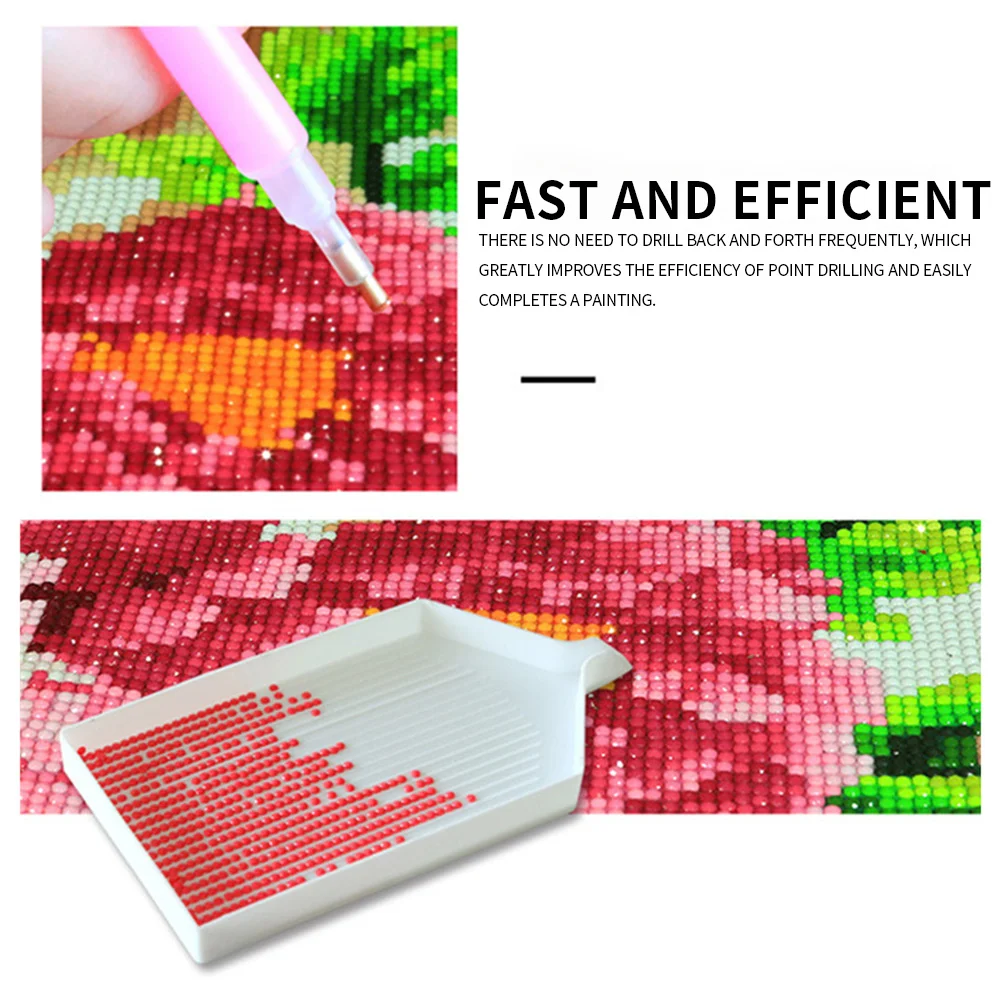 5D DIY Diamond Painting Tools Clay Tray Drill Pens Small Bags Drawing Sets