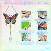 2pcs Butterfly Bird Diamond Painting Double-sided Crystal Window Suncatcher Craft Set Birthday Gifts Home Garden Decor Hanging Kit