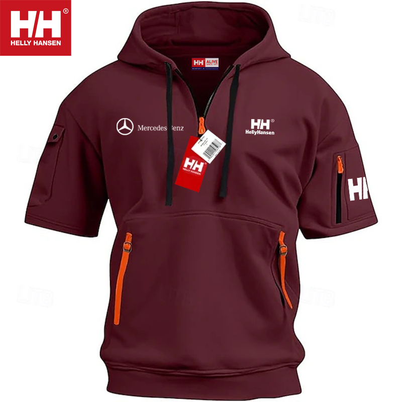 The new, loose hoodie from Helly Hansen® Mercedes-Benz is available in limited quantities
