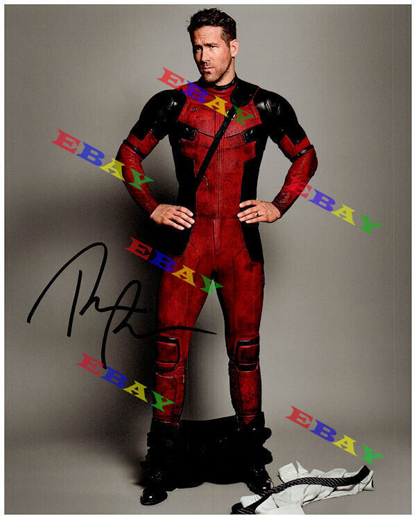 Ryan Reynolds Deadpool Autographed Signed 8x10 Photo Poster painting Reprint