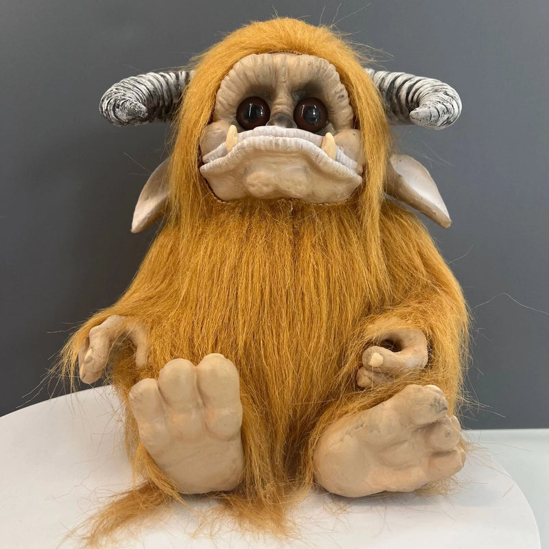 Independent Station Ludo Baby Doll From Maze Red Big Mouth Strange Animal Plush Doll Ornaments