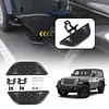 2 Door Carbon Steel Side Steps For Jeep Wrangler JK/JL 2007-2023 350 LBS Load