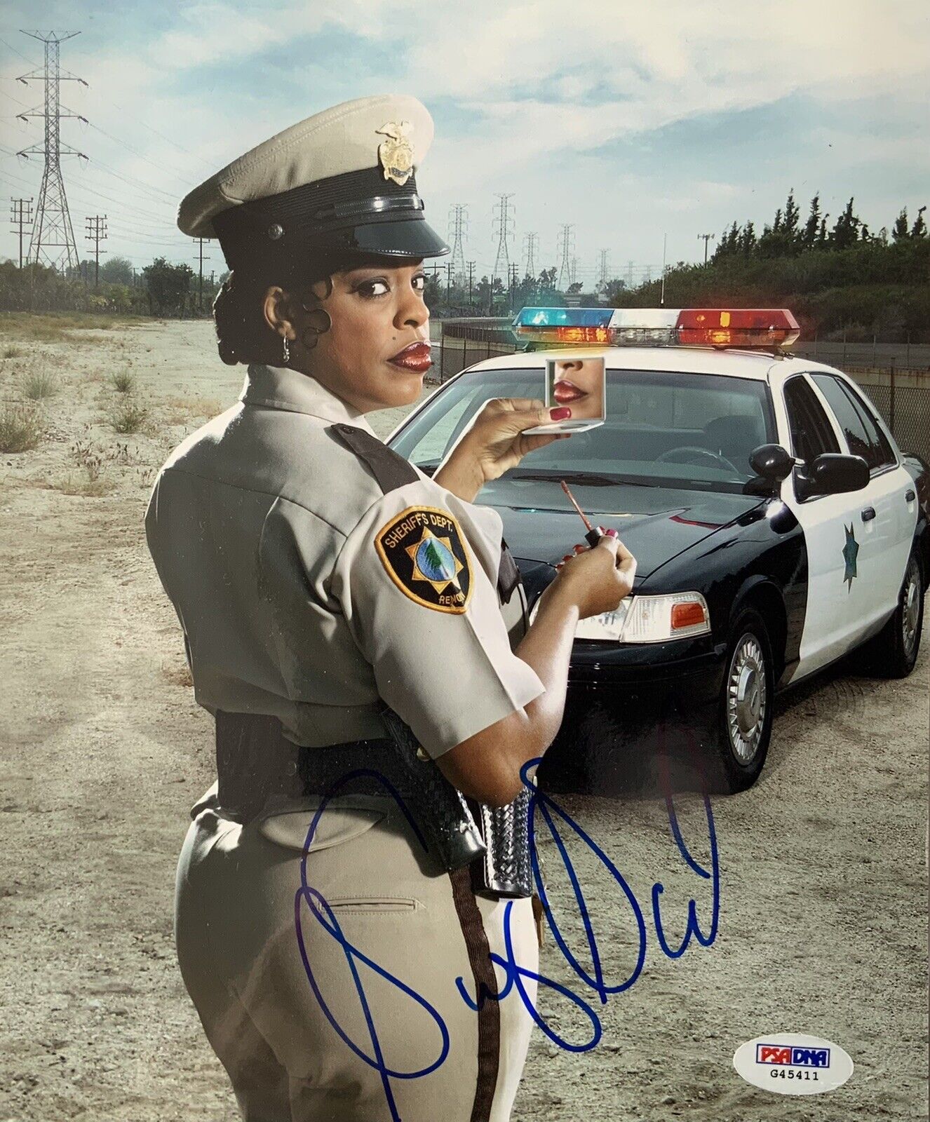 Niecy Nash - Reno 911 - USA Police Comedy - Signed 10X8” Photo Poster painting -PSA/ COA