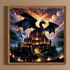 Castle And Dragon-Full Round Diamond Painting 40*40CM