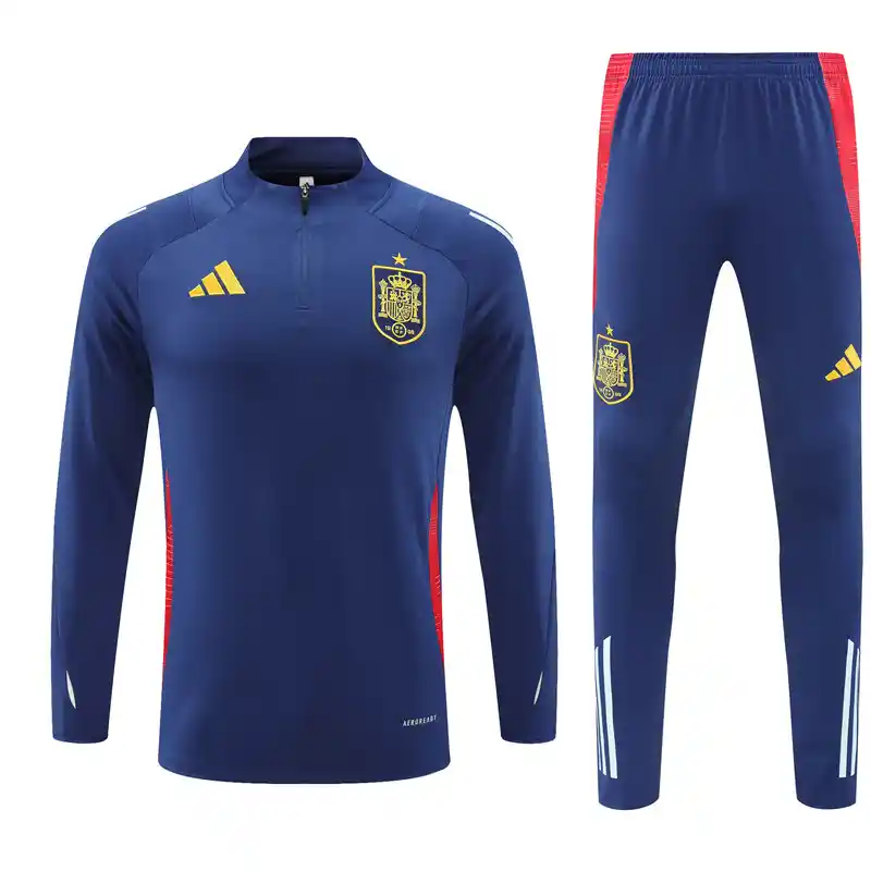 2024 Spain Royal Blue Track Jacket