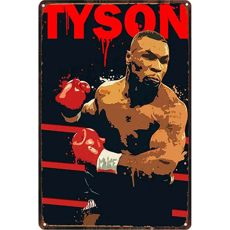 Tyson Boxer - Vintage Tin Signs/Wooden Signs - 8*12Inch/12*16Inch