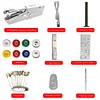 Portable electric handheld mini sewing machine, small household multi-functional simple portable single-thread sewing machine