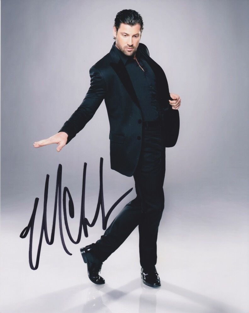 Maksim Chmerkovskiy (Dancing with the Stars) signed authentic 8x10 Photo Poster painting COA